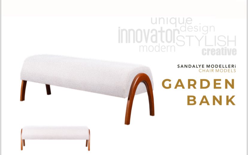 Bench and Pouffe